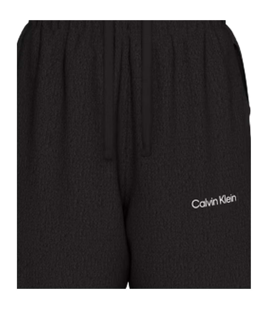 Womens/ladies Logo Joggers Black Calvin Klein-3