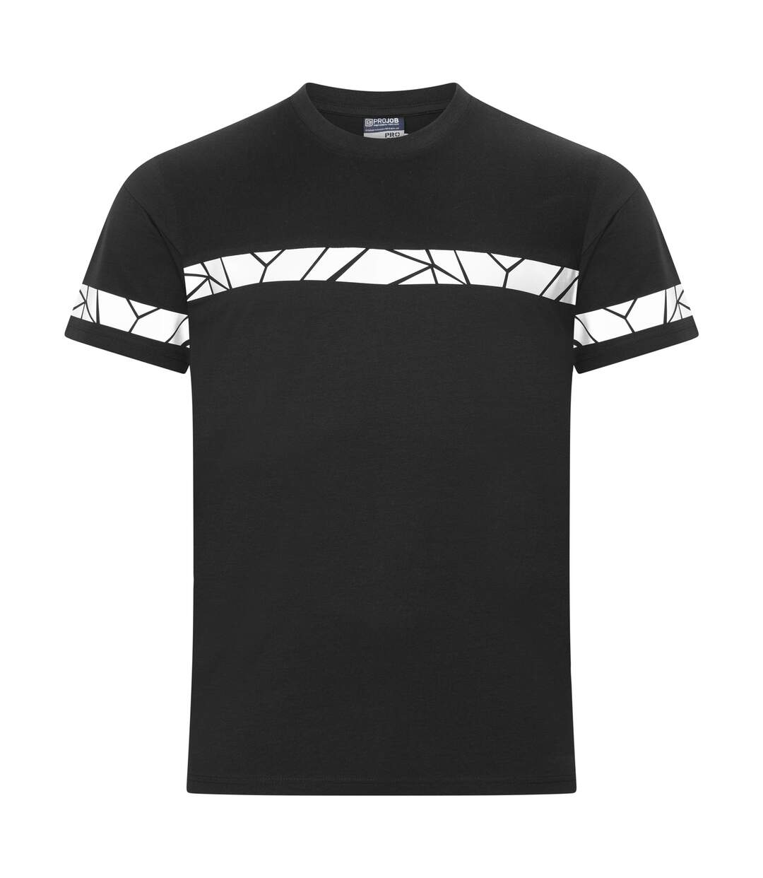 T-shirt Progression Homme Noir Projob-1