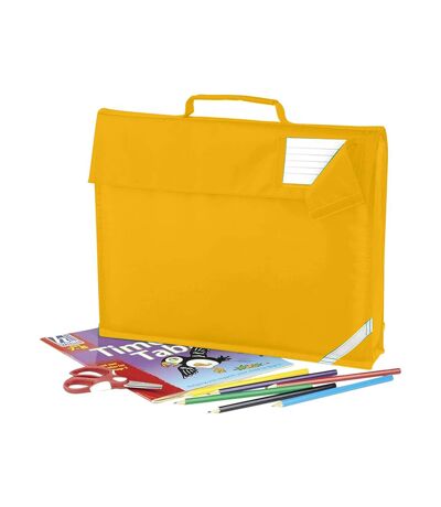 Quadra Junior Book Bag - 5 Liters (Pack of 2) (Yellow) (One Size) - UTBC4340