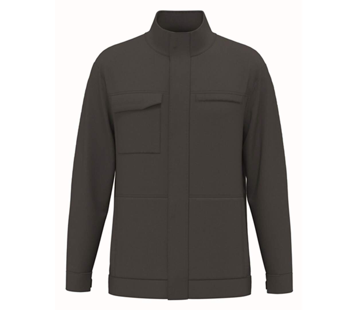 Veste de travail sans métal - Unisexe - WK640 - gris foncé-1