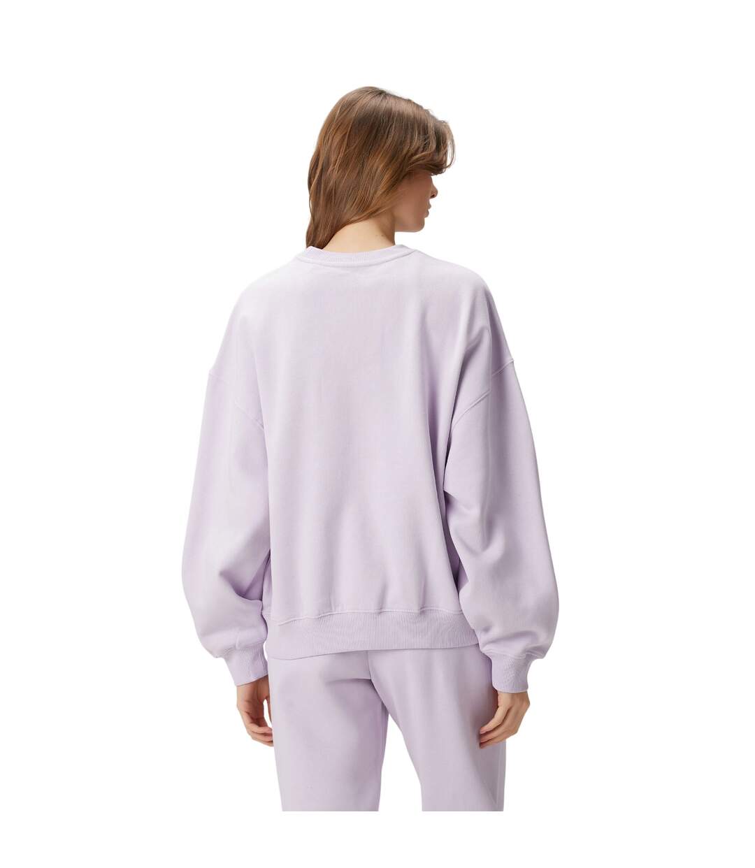 Sweat Motif/style Logo Brodé Femme Violet Rotate Sunday-3