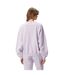 Sweat Motif/style Logo Brodé Femme Violet Rotate Sunday-3