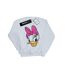 Disney Sweatshirt peint Daisy Duck Head Womens/Ladies (Blanc) - UTBI26956-1