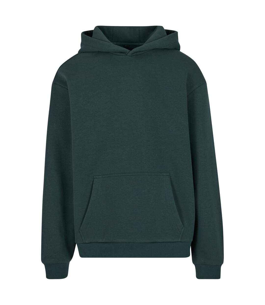 Sweat À Capuche Adulte Vert Foncé Build Your Brand-1
