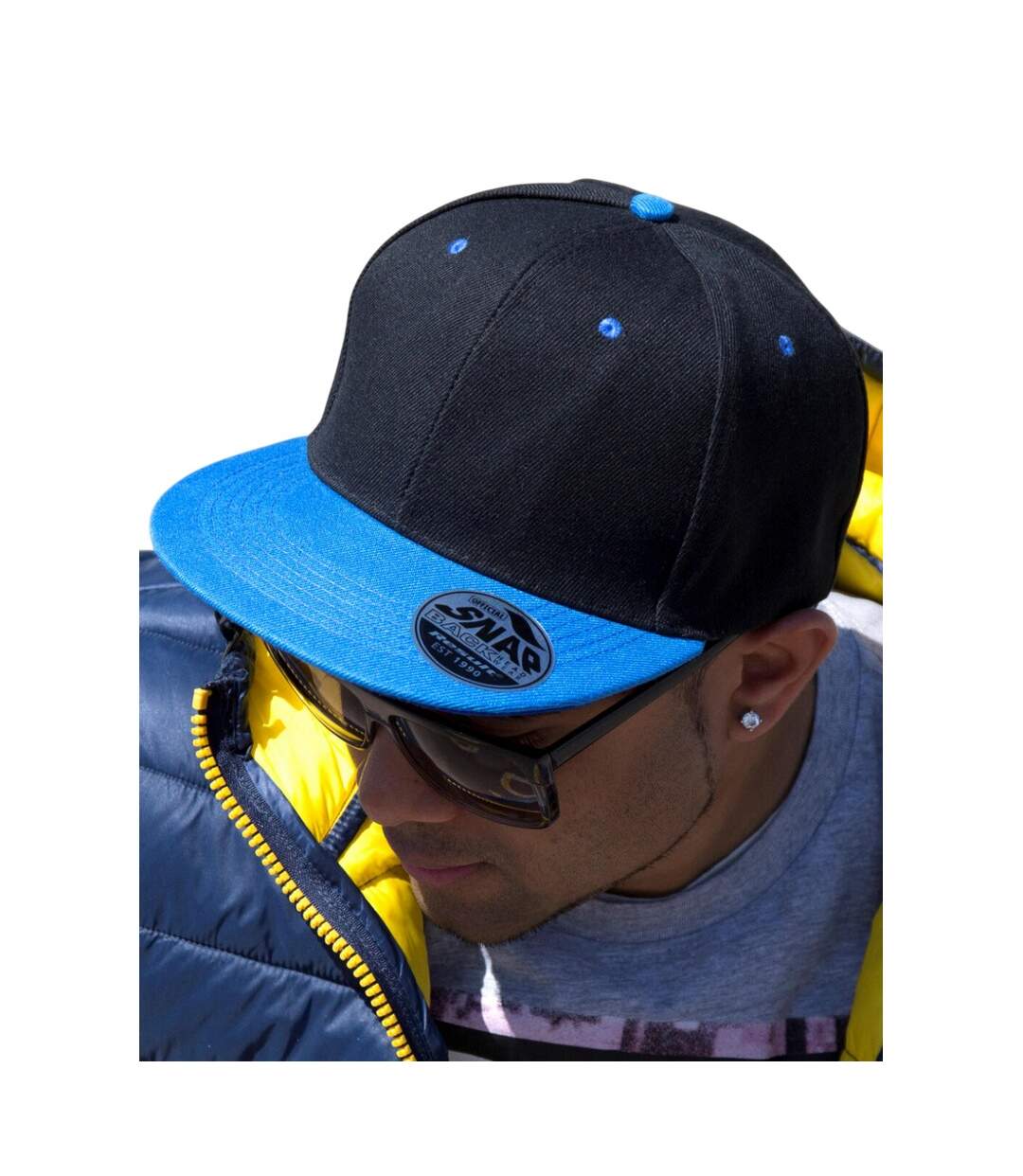 Casquette De Baseball Bronx Original Noir Azur Result Headwear-2
