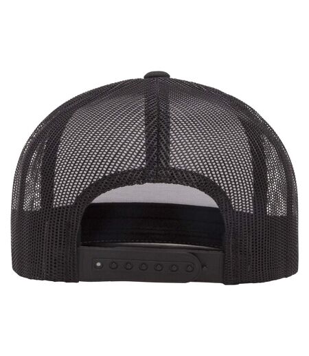 Casquette Trucker Classic Blanc Noir Yupoong