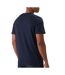 T-Shirt marine homme calvin klein jeans supima-2