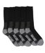Regatta Mens Boot Socks (Pack of 5) (Black) - UTRG6883