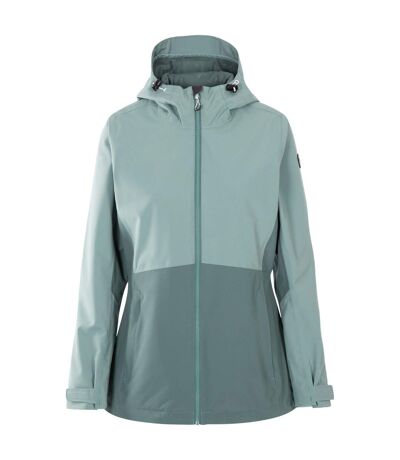 Womens/ladies Alfresco Tp75 Waterproof Jacket Teal Mist Trespass