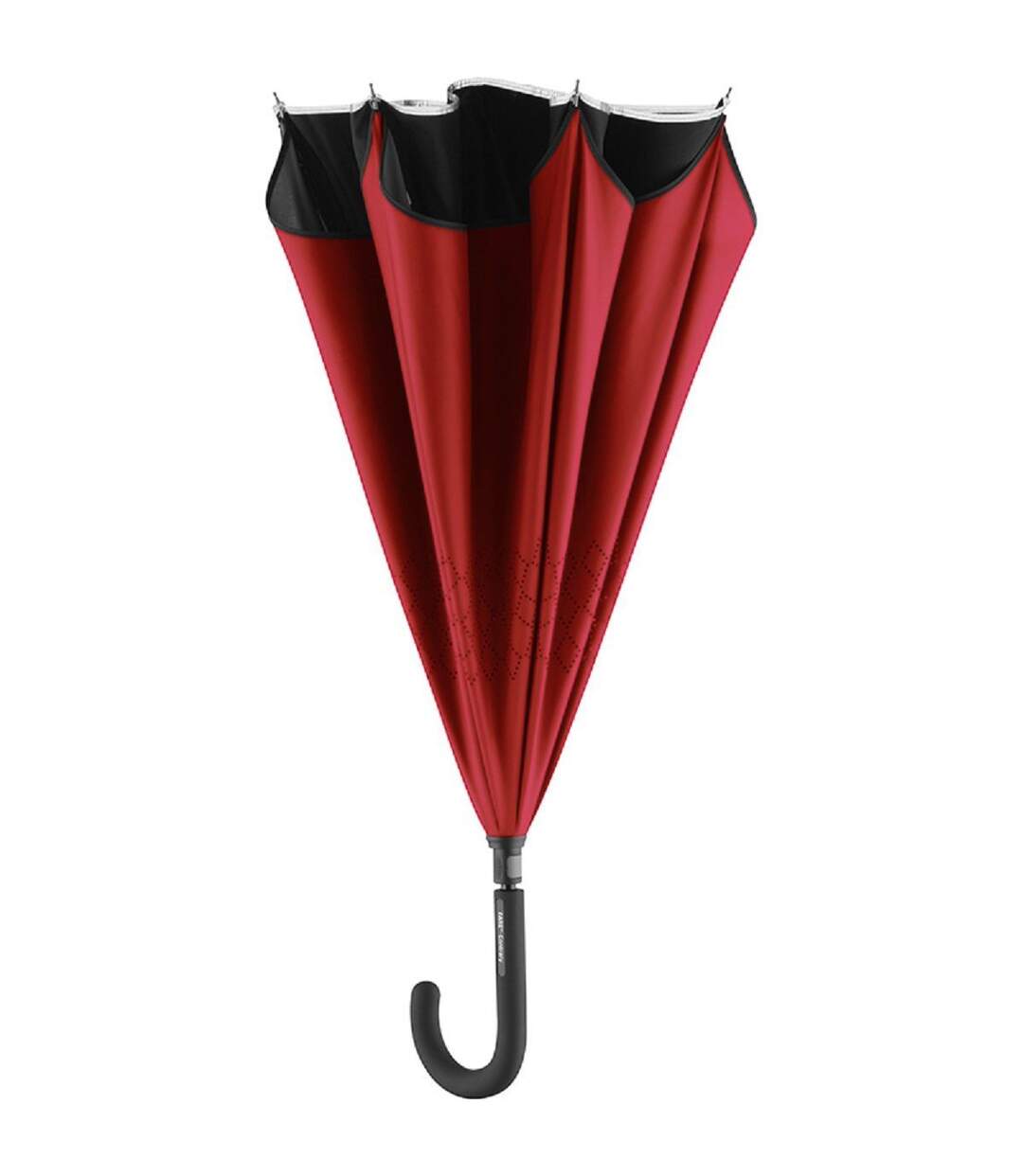 Parapluie standard FP7715 - noir et rouge-2