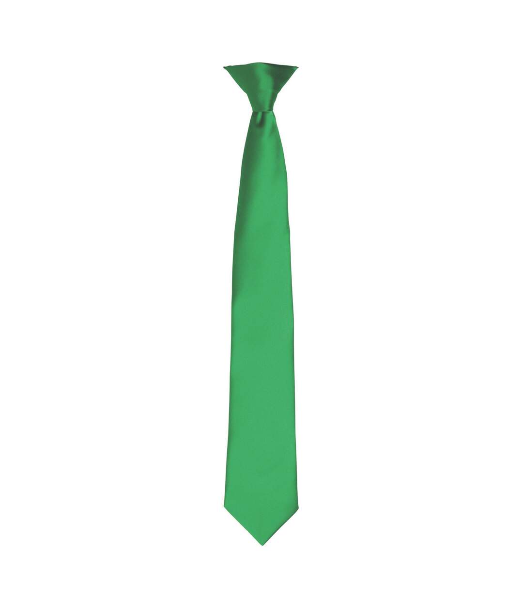 Premier Colours Mens Satin Clip Tie (Bottle) (One size) - UTRW4407