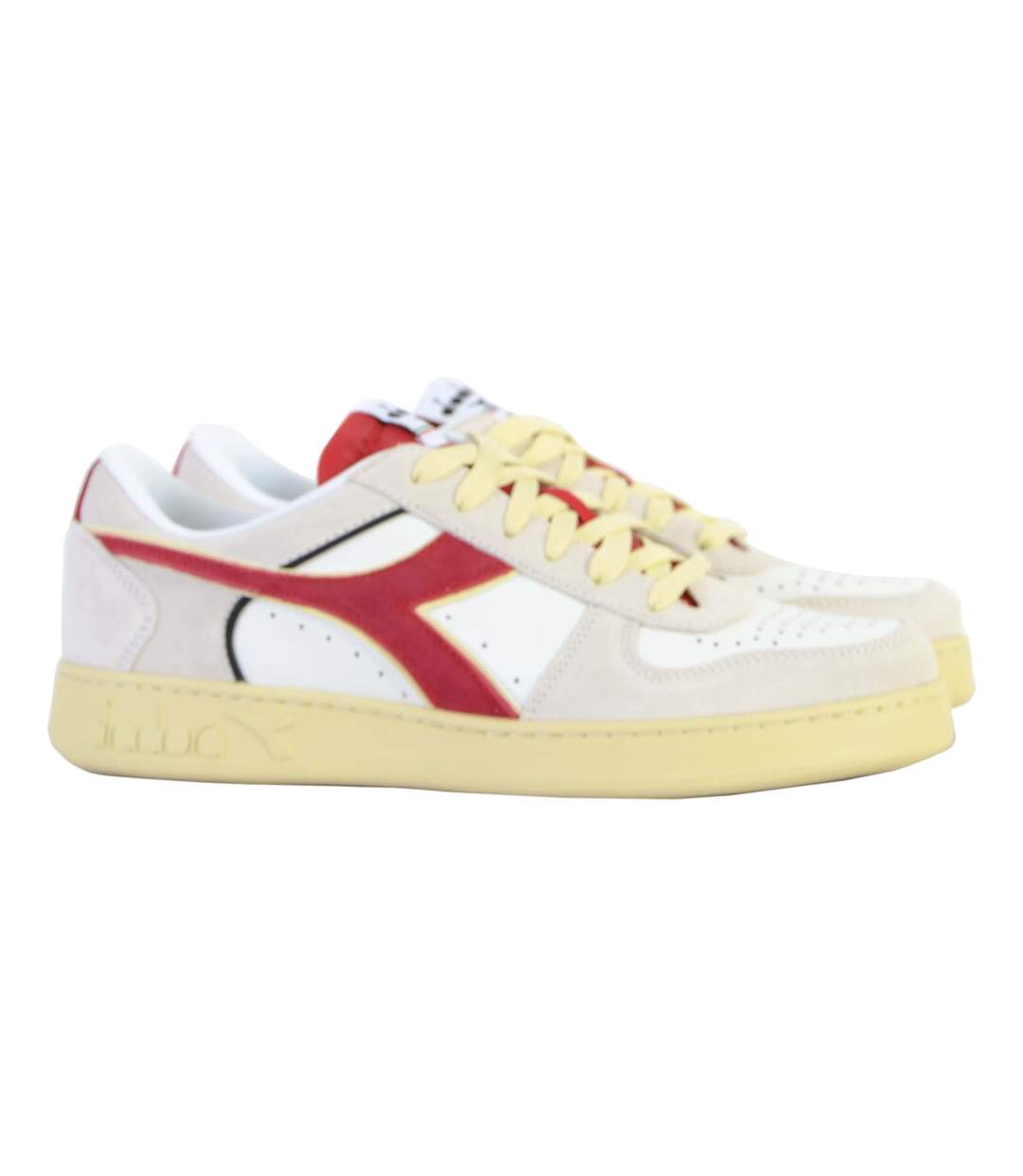 Basket Cuir Diadora Magic Low-3