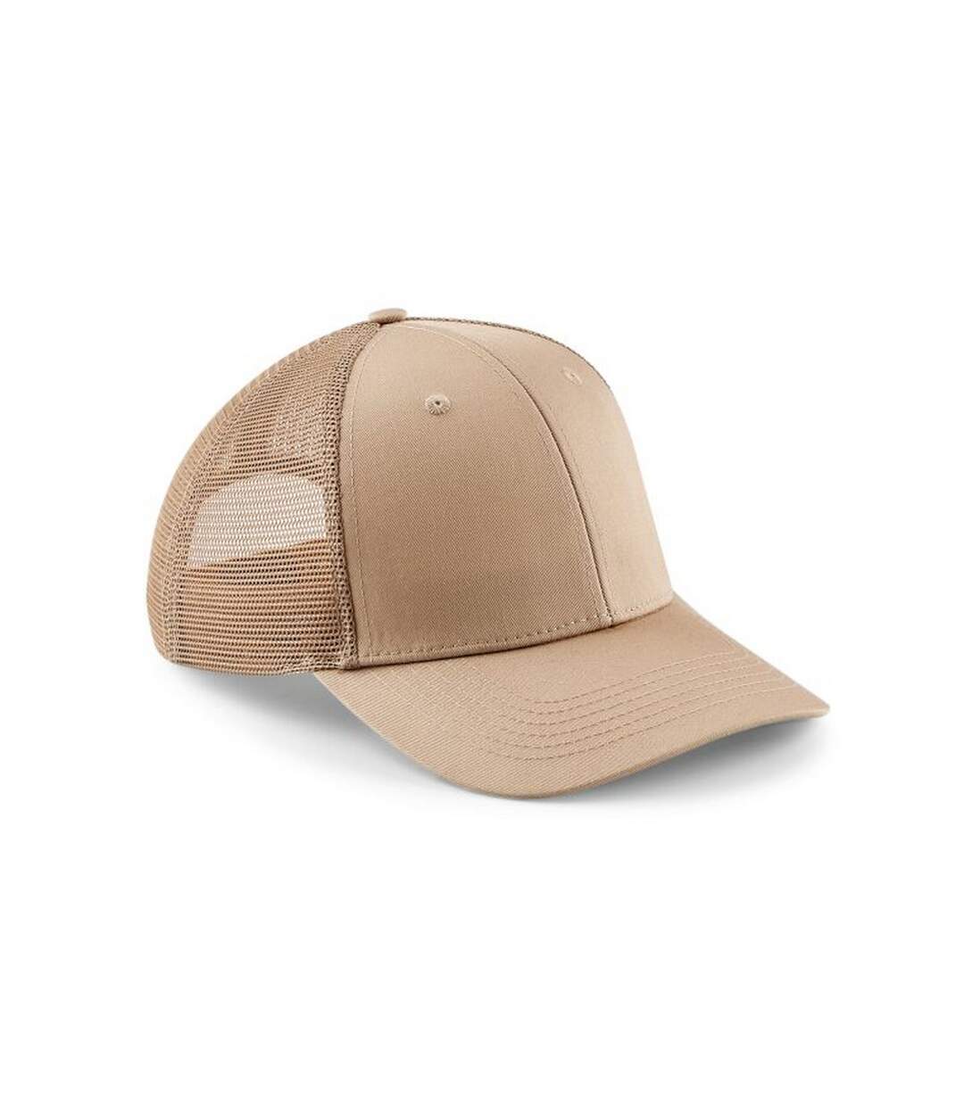 Casquette trucker urbanwear beige foncé Beechfield-1