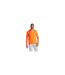 Mens Pure 2.0 Quarter Zip Golf Midlayer Orange Puma-1