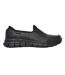 Womens/ladies Sure Track Leather Work Safety Shoes Black Skechers-1