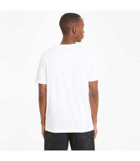 Mens ess logo t-shirt white Puma