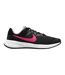 Womens/ladies Revolution 6 Trainers Black Nike-1