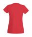 Womens/Ladies Value Fitted Short Sleeve Casual T-Shirt (Bright Red)