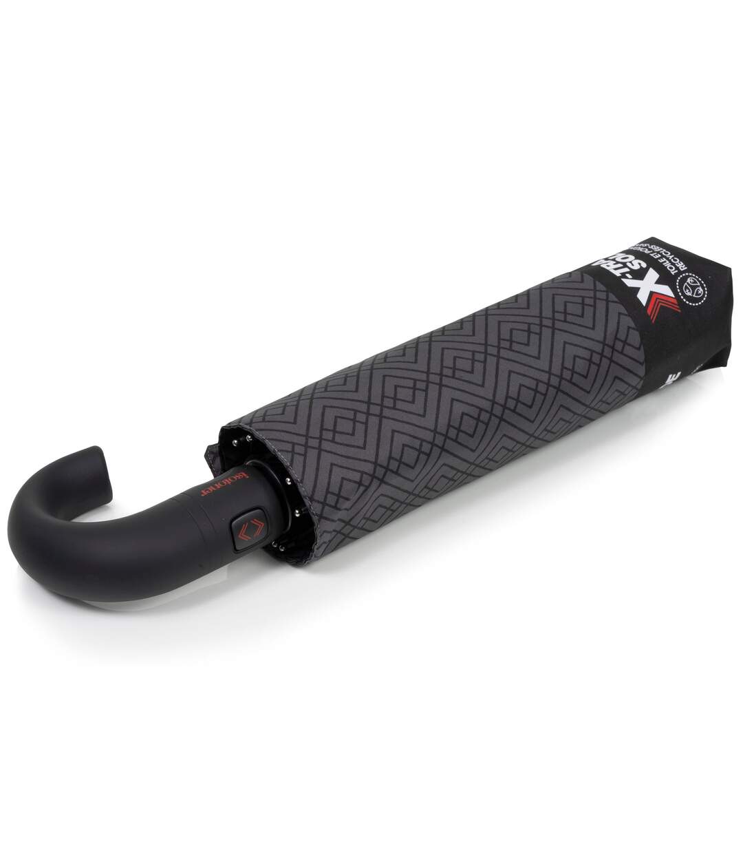 Isotoner Parapluie homme x-tra solide, ultra déperlant, ouverture/fermeture automatique-1
