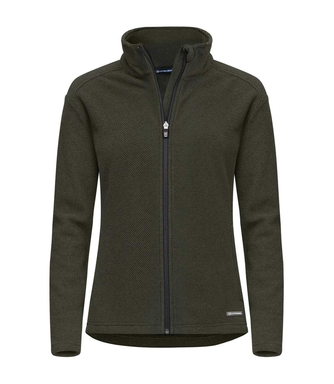 Veste Polaire Hunts Point Femme Vert Kaki Cutter & Buck-1