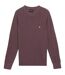 Mens Ribbed Raglan Jumper Espresso Lyle & Scott-2