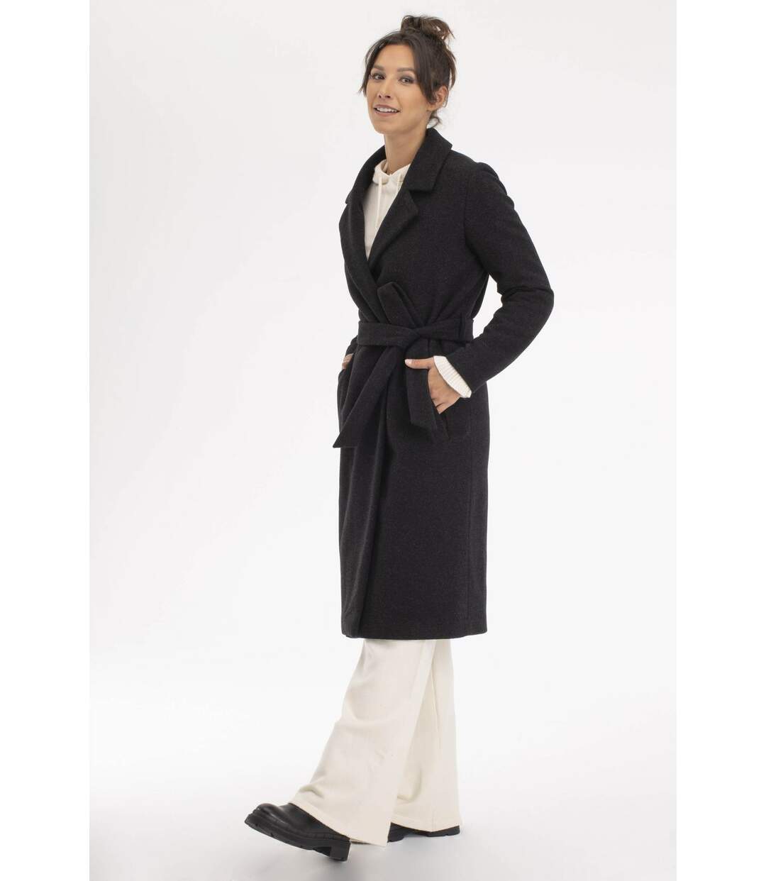 Manteau CLEO Anthracite