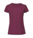 Fruit Of The Loom Womens/Ladies Fit Ringspun Premium Tshirt (Burgundy)