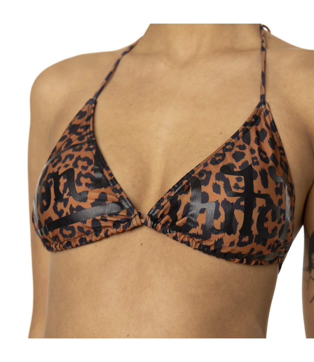 Maillot de bain femme 2 pièces triangle Leopard Vondutch-2