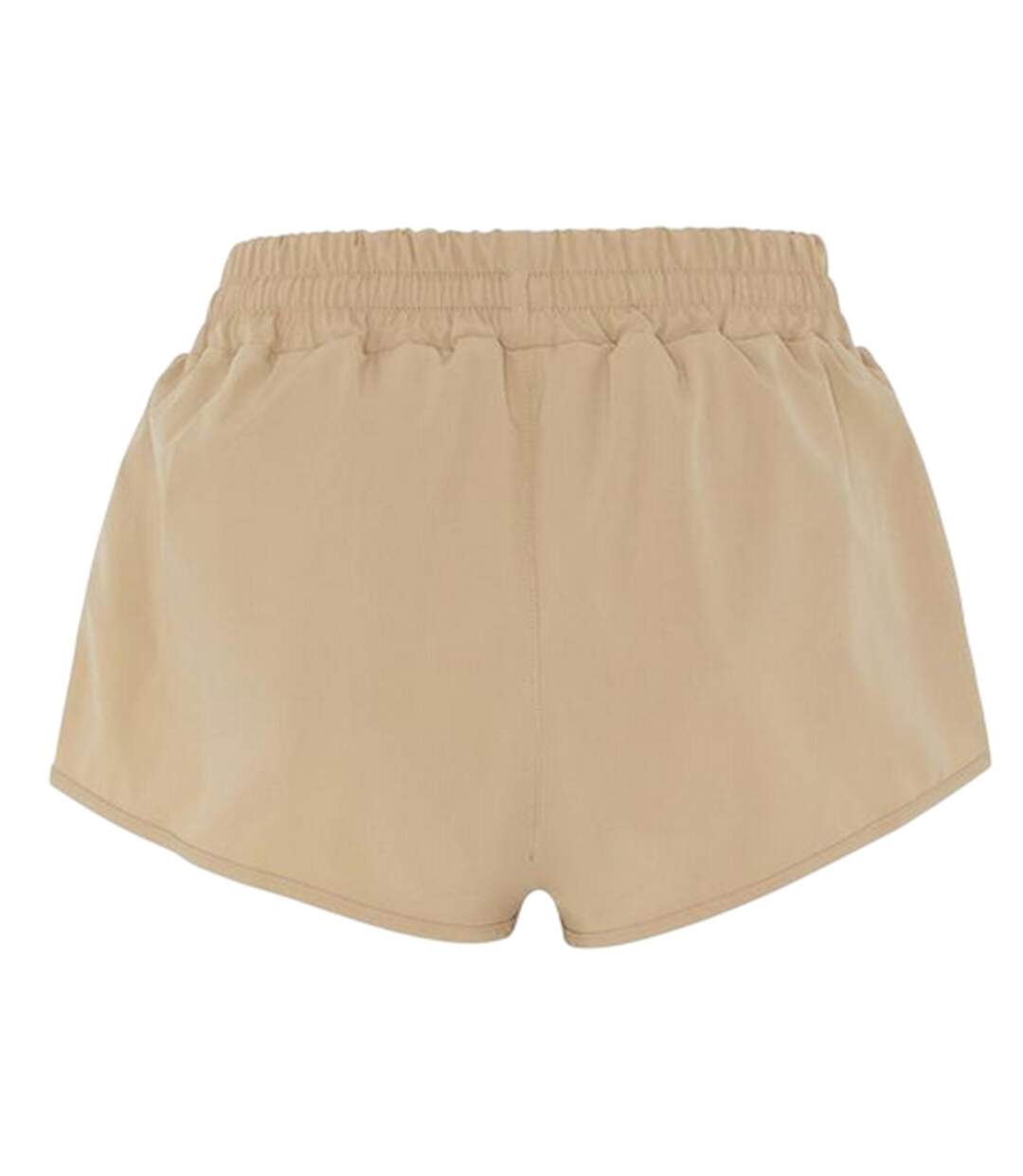 Womens/ladies Gloss Woven Athletic Running Shorts Neutral HIIT-2