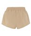 Womens/ladies Gloss Woven Athletic Running Shorts Neutral HIIT-2
