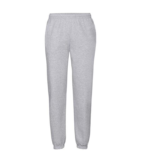 Mens classic 80/20 jogging bottoms grey heather Fruit of the Loom