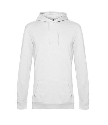 Mens hoodie white B&C