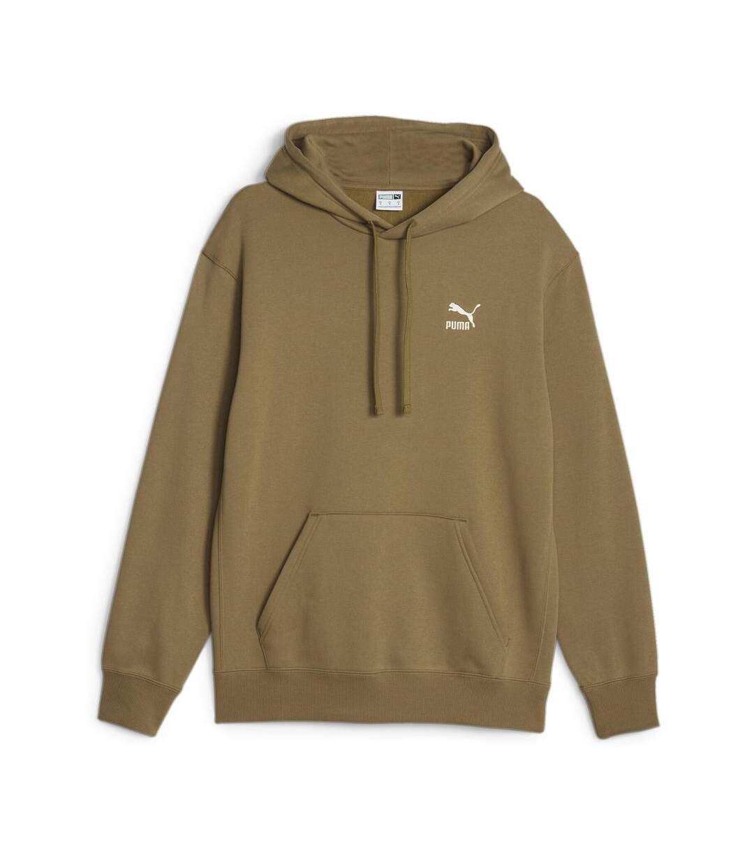 Sweat à Capuche Marron Homme Puma Clsscs - M-1