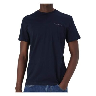 T-shirts Marine Homme Tommy Hilfiger Slim Linear Chest - 3XL