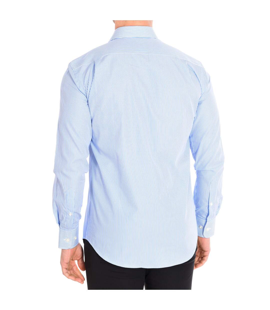 DANIELLE3 men's long-sleeved shirt with lapel collar-3