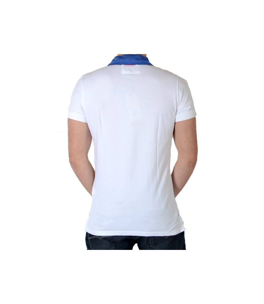 Polo Pepe Jeans Esteban PM540411 Blanc 800-2