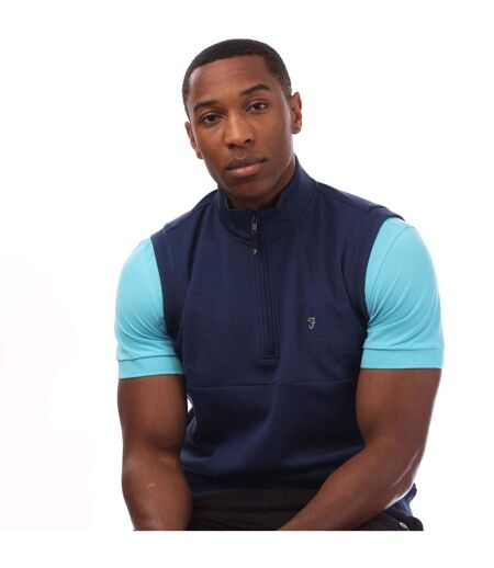 Veste Sans Manches Clint Homme Bleu Farah