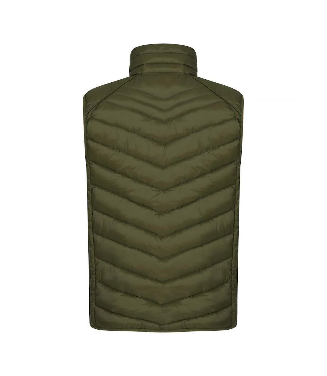 Mens Idaho Body Warmer Fog Green Clique-2