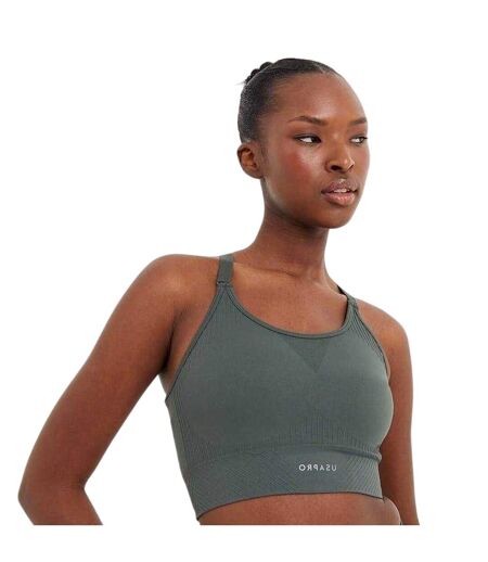 Brassière De Sport Motif/style Ajustable Femme Kaki USA