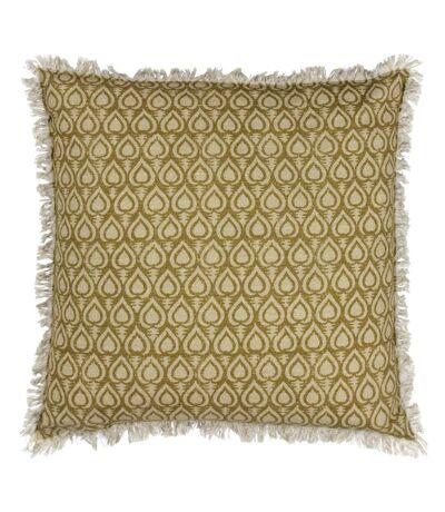 Housse de coussin georgi 50 cm x 50 cm vert sombre Yard Yard