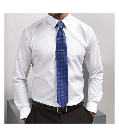 Cravate À Motif Pied De Poule Homme Taille Unique Bleu Roi Premier