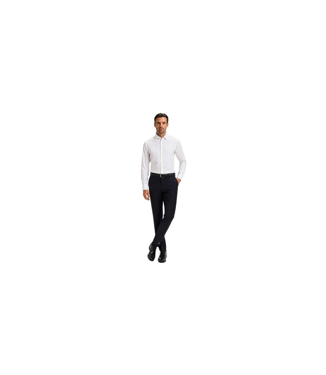 Chemise Joe Homme Blanc Boss-1