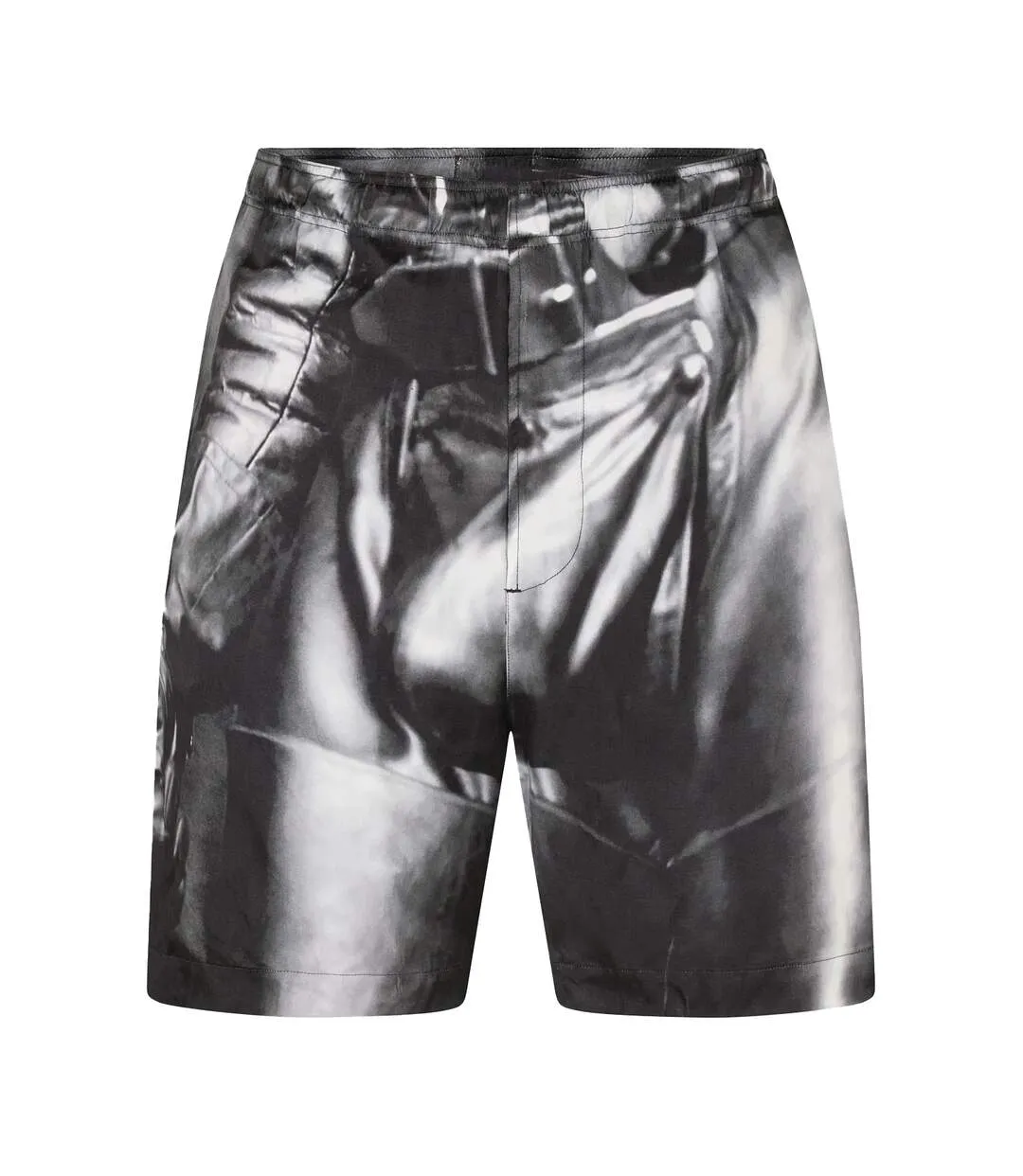 Unisex Adult Graphic Print Regular Casual Shorts Black Diesel-1