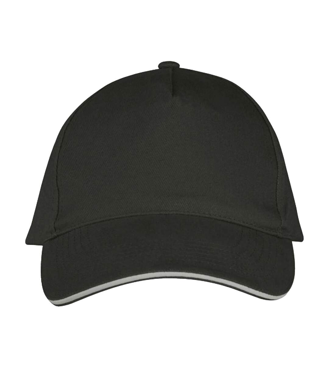 Casquette De Baseball Long Beach Gris Foncé Gris Clair SOLS-1