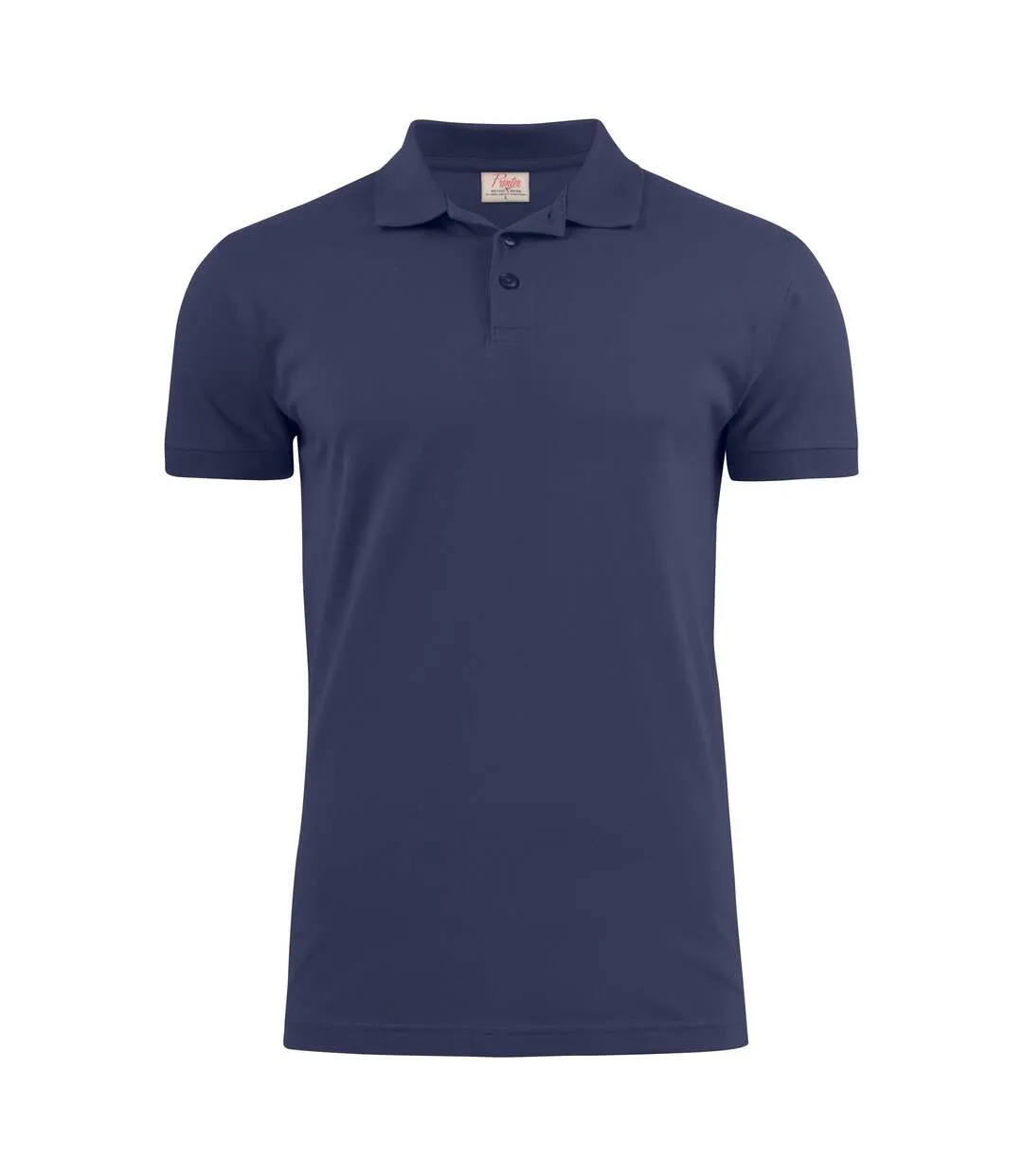Polo Surf Homme Bleu Marine Foncé Printer-2