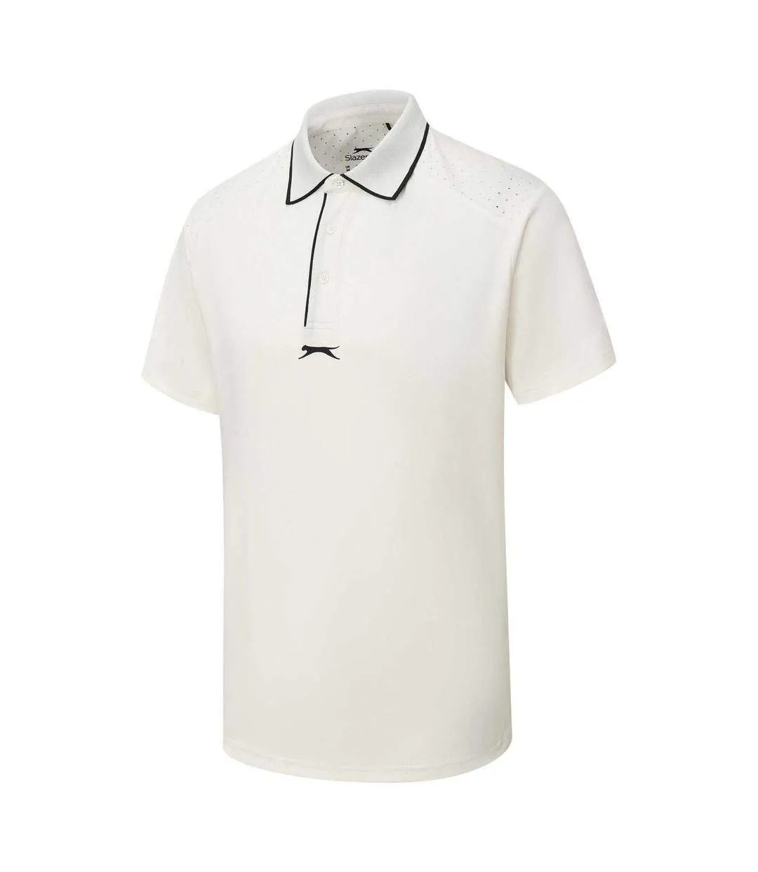 Polo Manches Courtes Homme Blanc Slazenger-3
