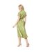 Robe chemisier mi-longue femme vert Principles