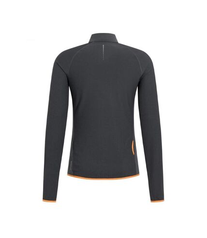 Pull Noir/Orange Homme Odlo Zeroweight - L