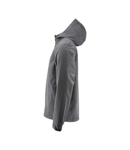Mens Hiker Jacket Steel Grey Printer