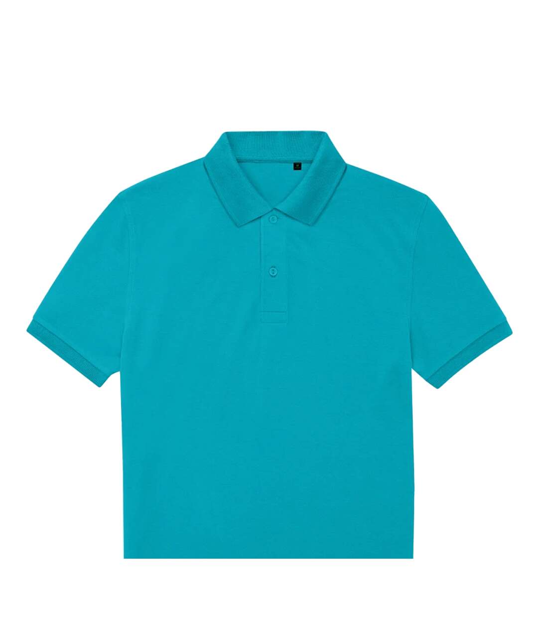 Mens My Eco Polo Shirt Pop Turquoise B&C-2
